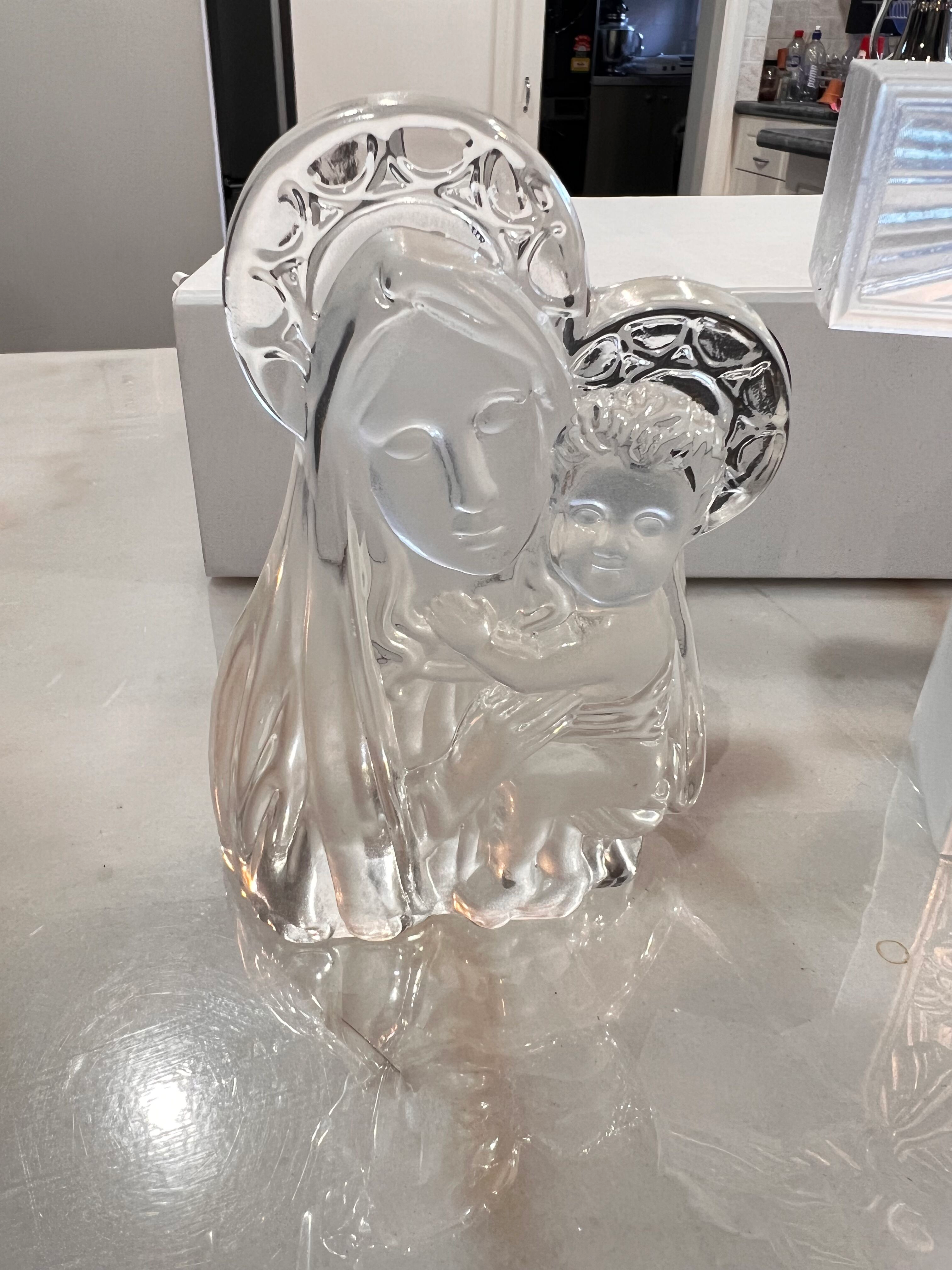 Our Lady of Grace-Virgin Mary & Child Jesus Resin Statue