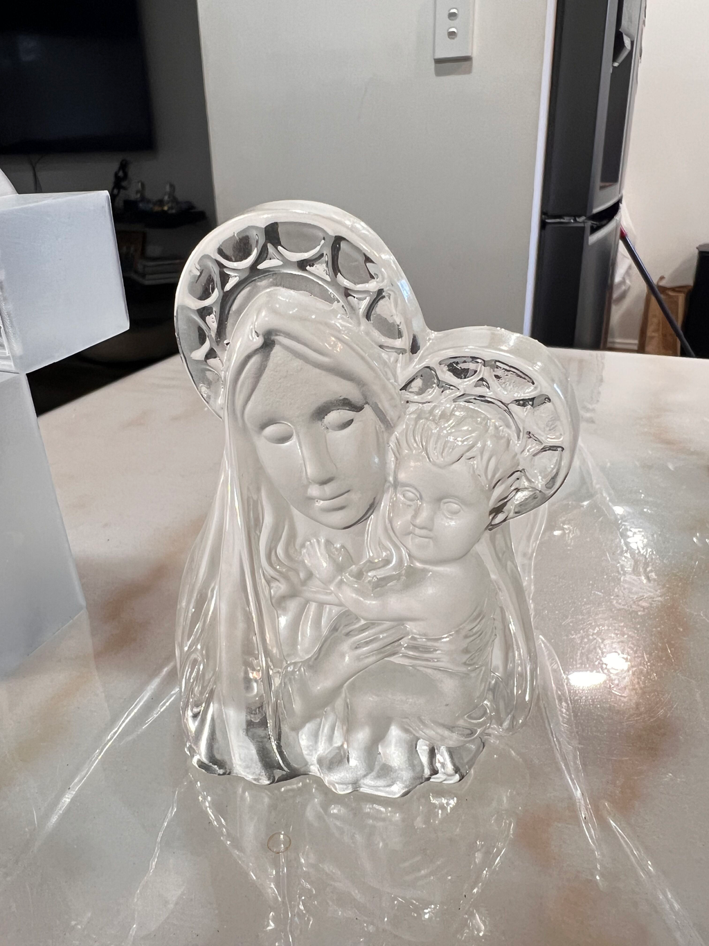 Our Lady of Grace-Virgin Mary & Child Jesus Resin Statue