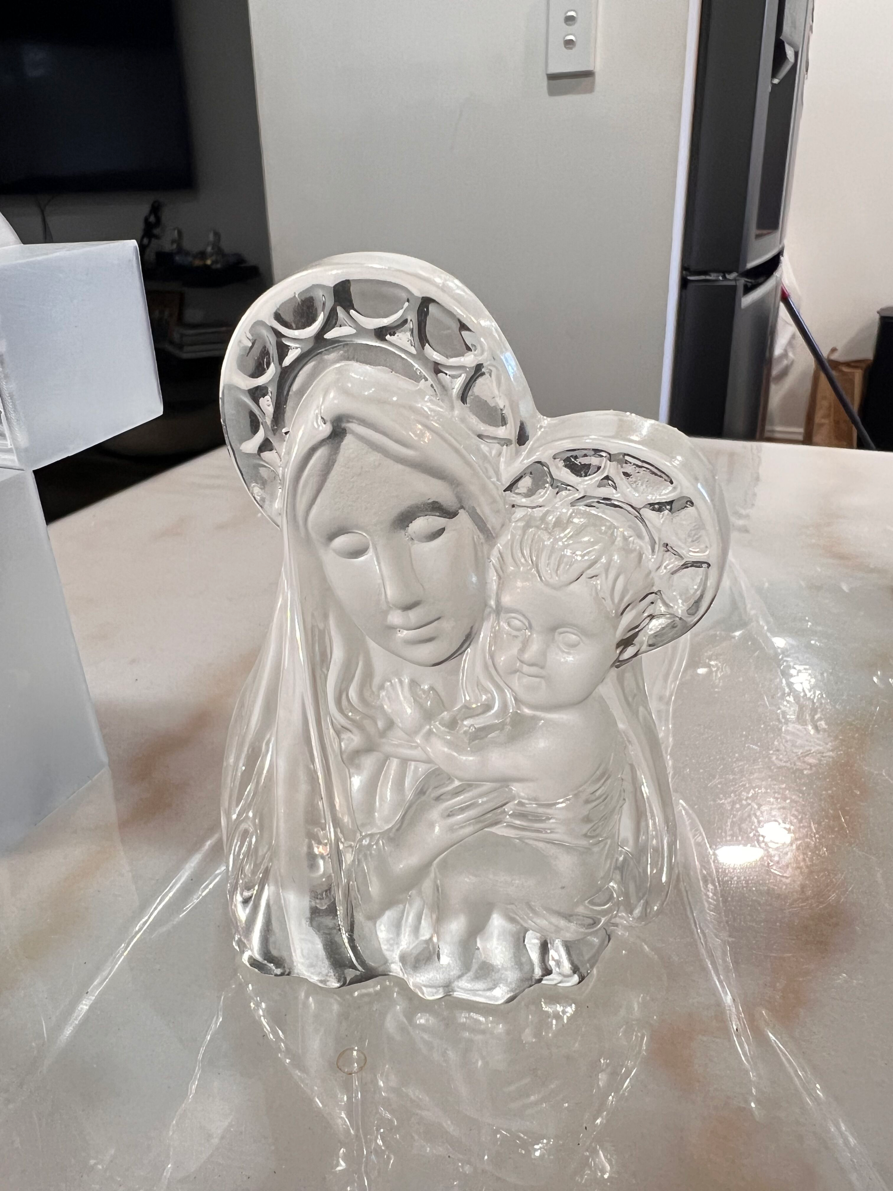Our Lady of Grace-Virgin Mary & Child Jesus Resin Statue