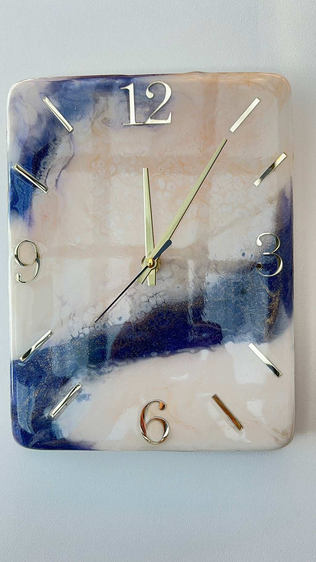 Moonstone Harmony II – Clock Art Piece
