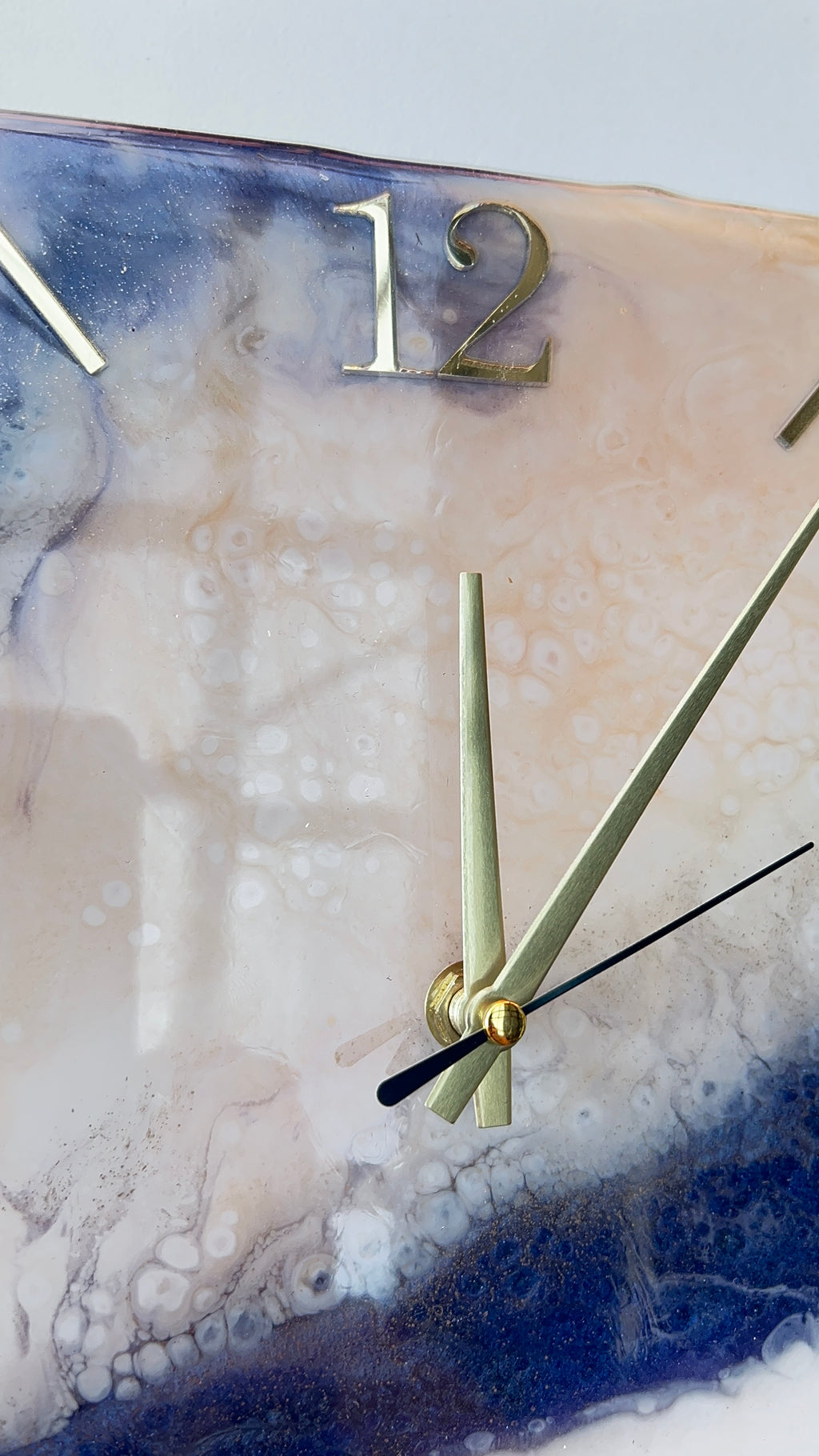 Moonstone Harmony II – Clock Art Piece