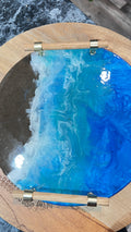 Azure Tide Luxe Tray
