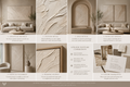 The Atelier Texture Commission     Handcrafted textured artwork designed exclusively for your space, aesthetic, and vision