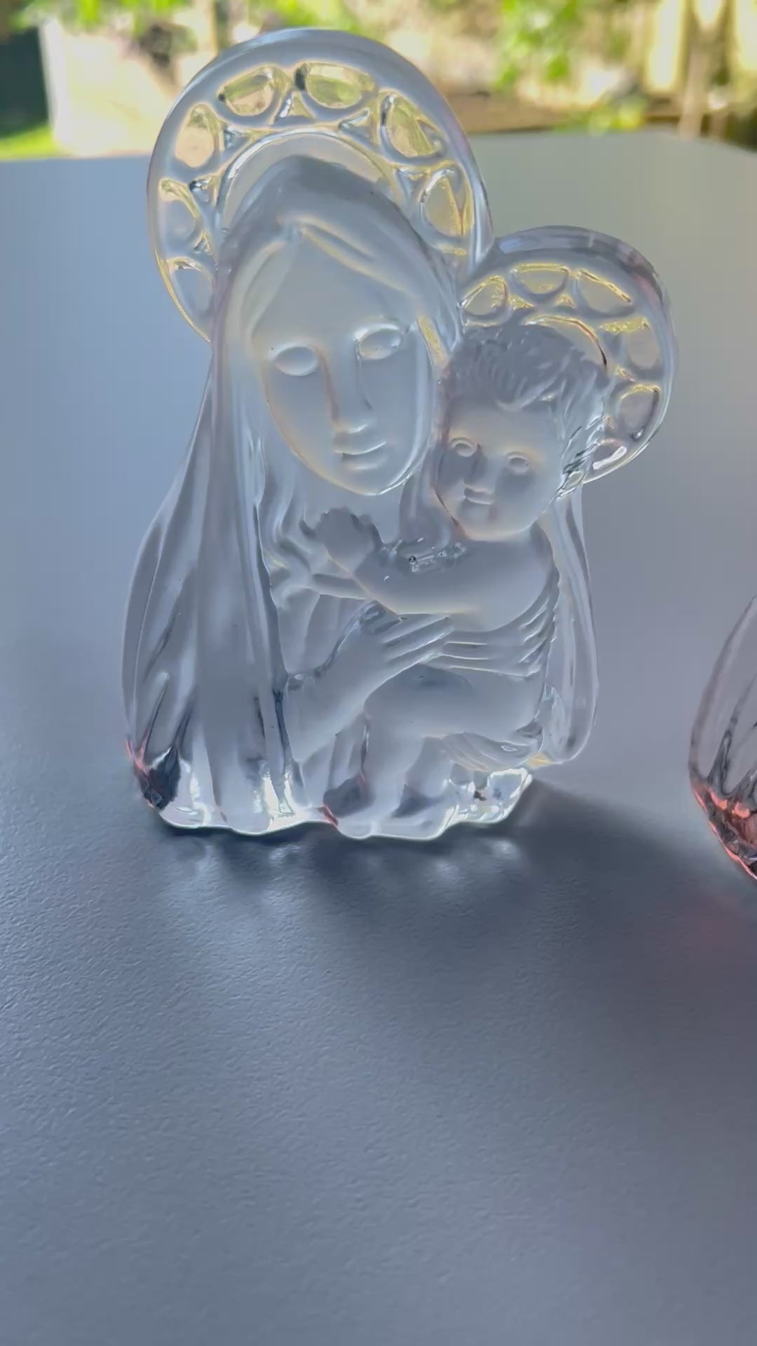 Our Lady of Grace-Virgin Mary & Child Jesus Resin Statue